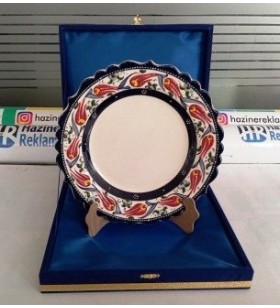HZ-001 ÇİNİ TABAK PLAKET 
